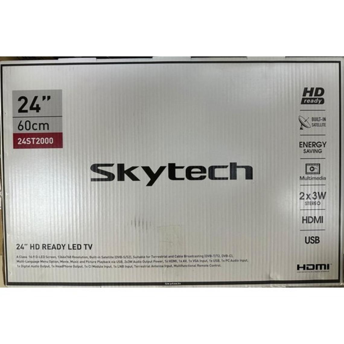 Skytech 24ST2000 24'' 60 Ekran Uydu Alıcılı HD Ready LED TV