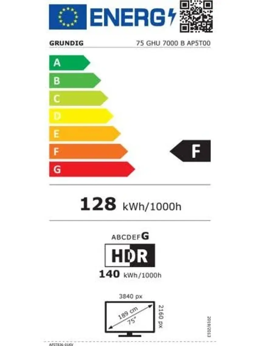Grundig 75GHU7000B 75" 190 Ekran Uydu Alıcılı 4K Ultra HD Smart LED TV