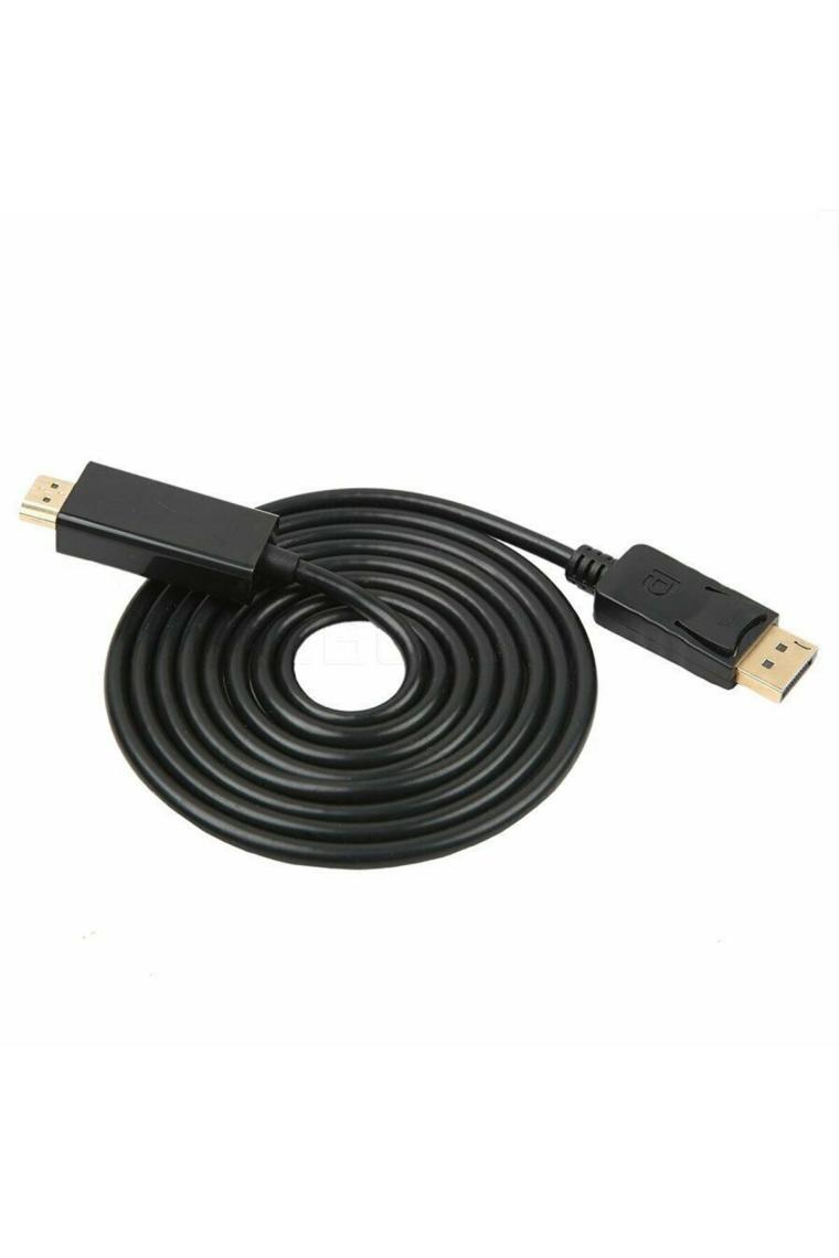 2077 Displayport To Hdmi Kablo Display Port Çevirici Dönüştürücü 1.8 M