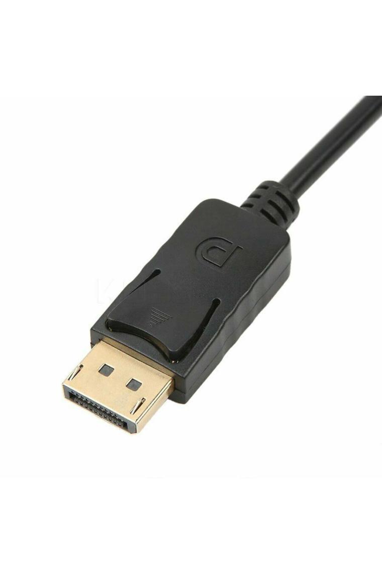 2077 Displayport To Hdmi Kablo Display Port Çevirici Dönüştürücü 1.8 M