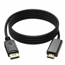 2077 Displayport To Hdmi Kablo Display Port Çevirici Dönüştürücü 1.8 M