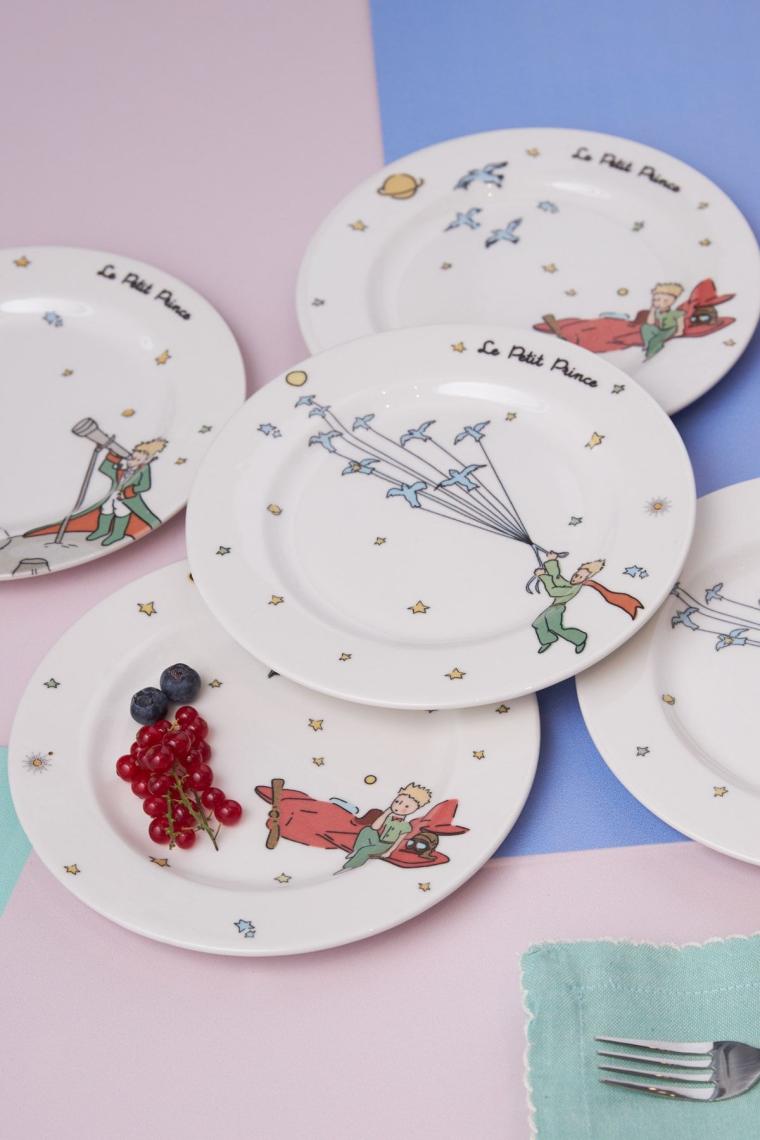 Küçük Prens 6 Parça Pasta Takımı 20 Cm