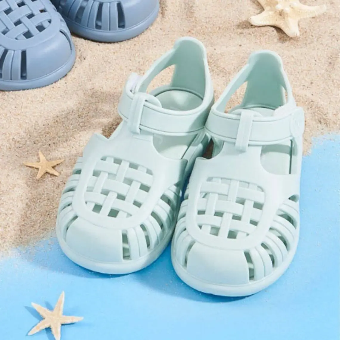 Igor S10271 TOBBY SOLID Mavi Kız Çocuk Sandalet