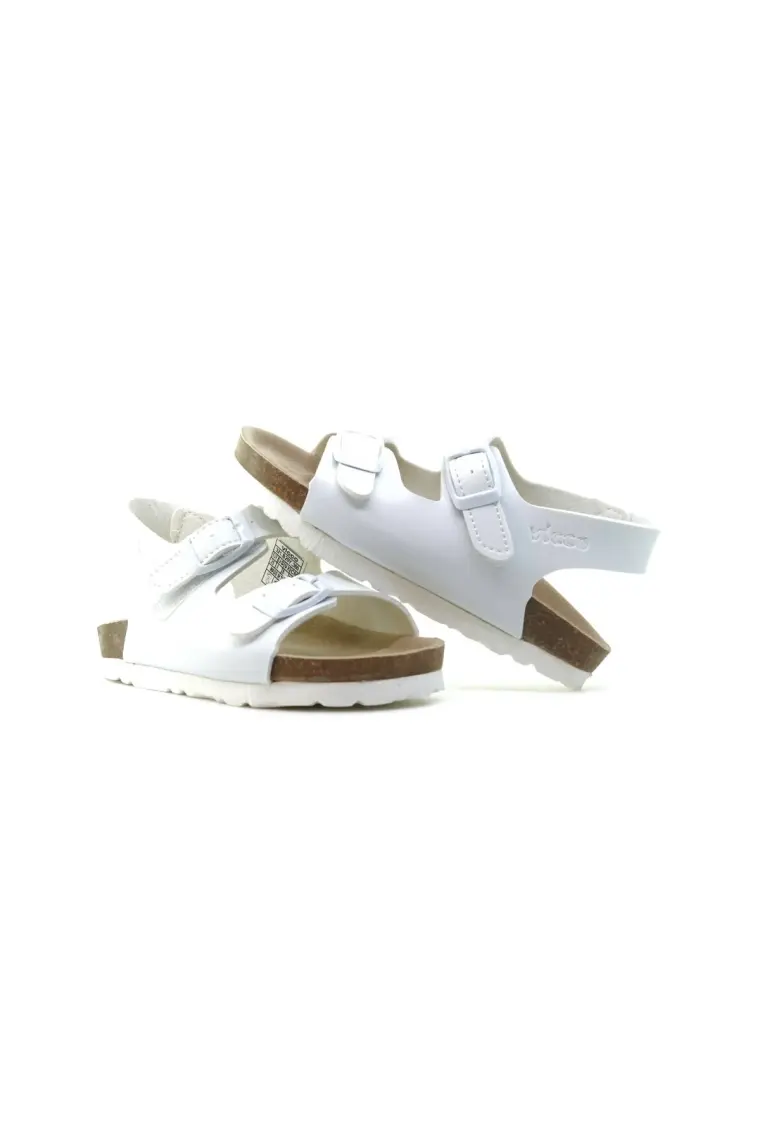 Vicco Last Tokalı Unisex Çocuk Beyaz Sandalet