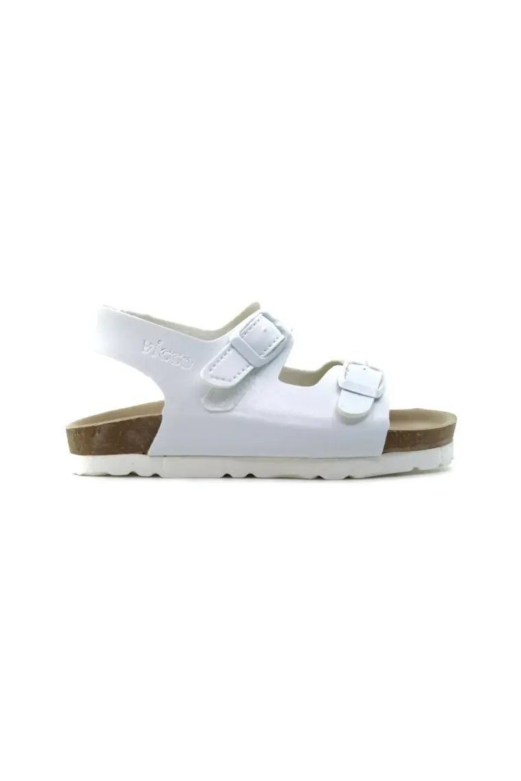 Vicco Last Tokalı Unisex Çocuk Beyaz Sandalet