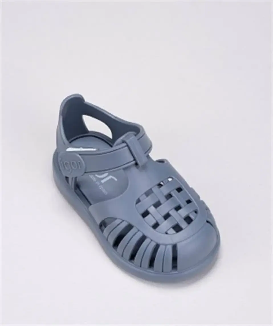 Igor S10271 TOBBY SOLID Mavi Kız Çocuk Sandalet