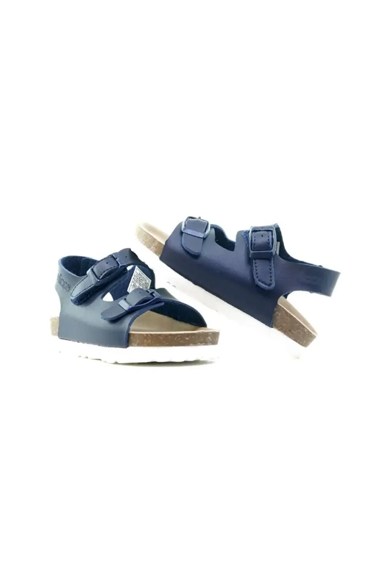 Vicco Last Metalik Unisex Çocuk Lacivert Sandalet