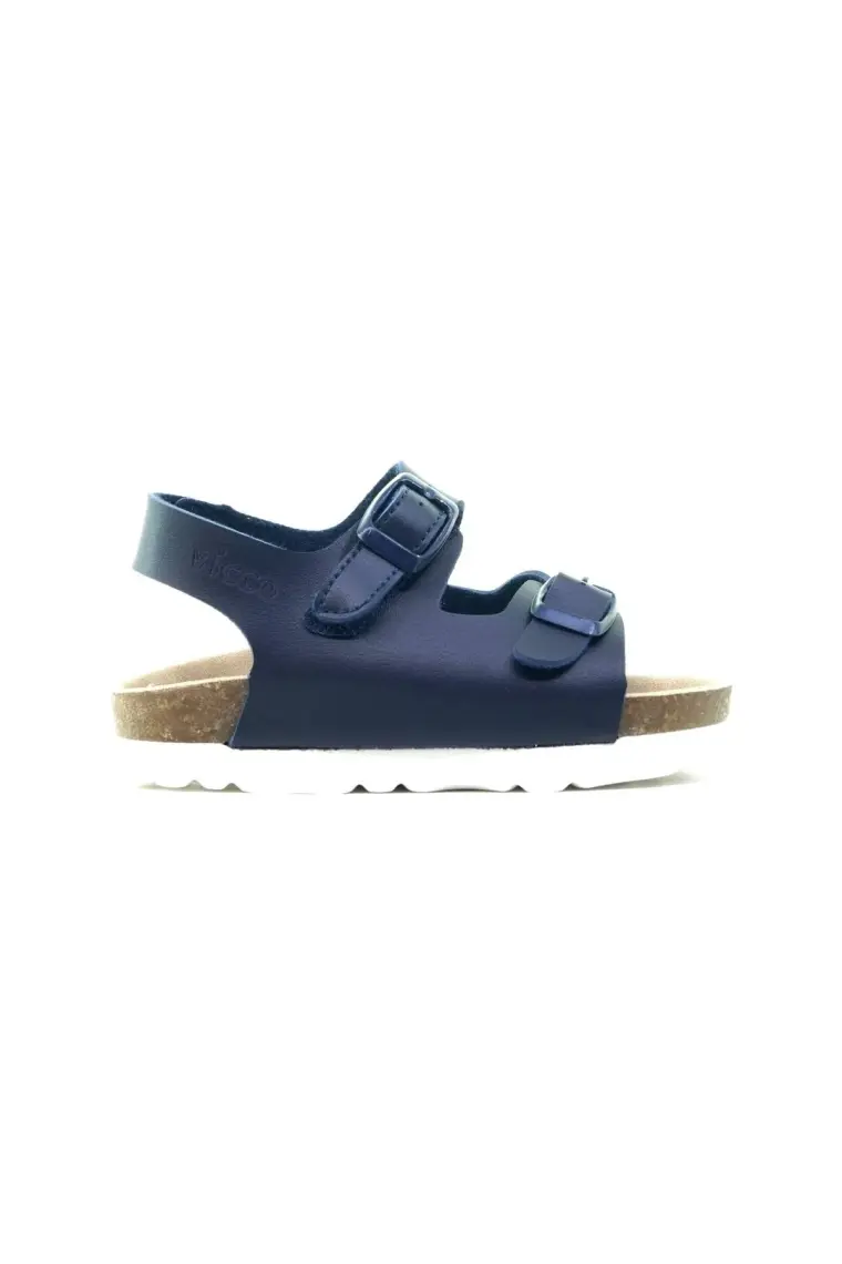 Vicco Last Metalik Unisex Çocuk Lacivert Sandalet