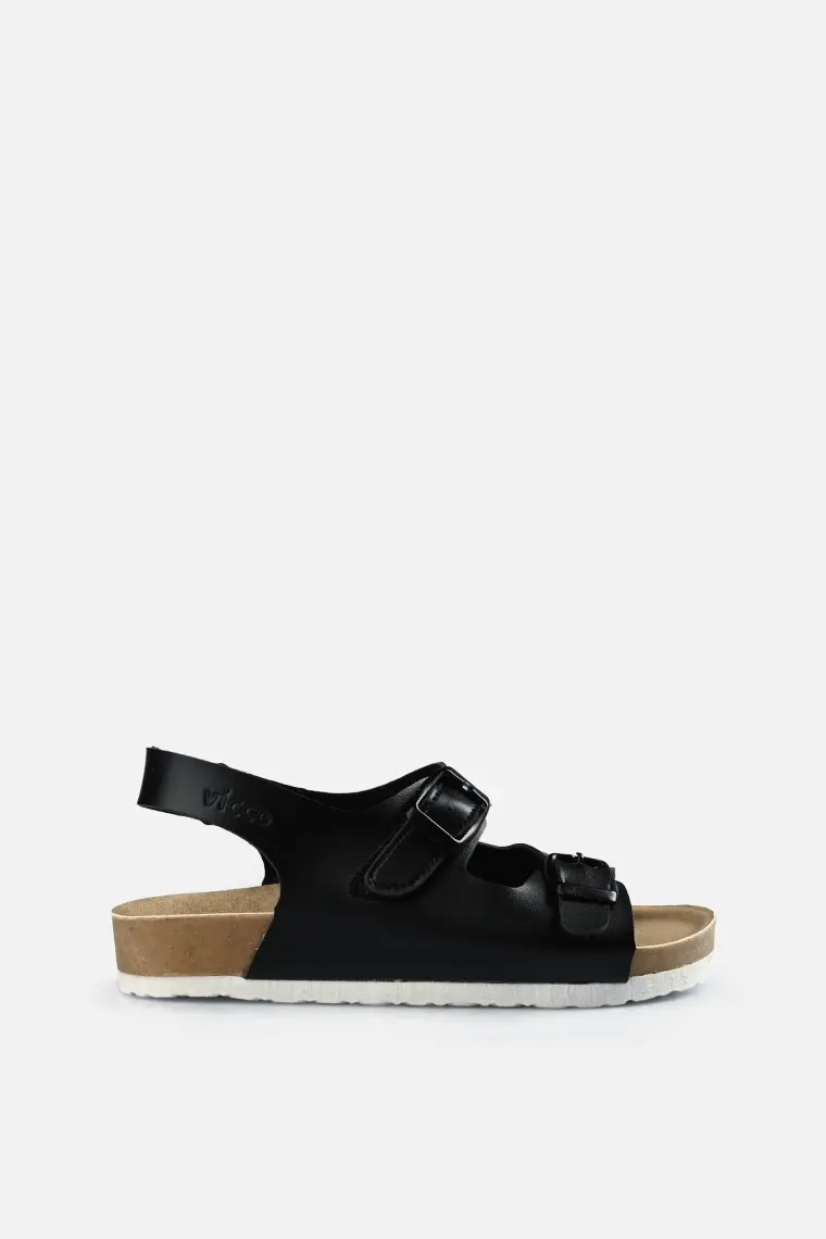 Vicco Last Tokalı Unisex Çocuk Siyah Sandalet