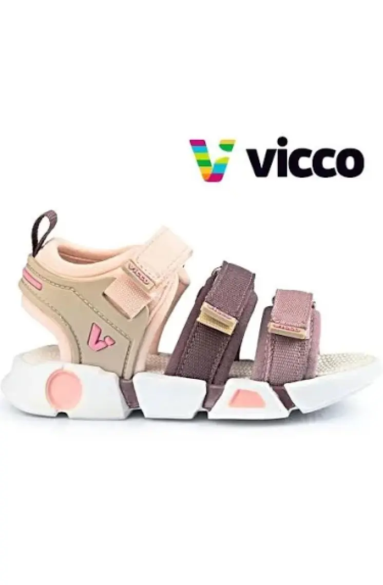 Vicco 332.B21Y.191 Kız Erkek Çocuk Sandalet - Mor - 26