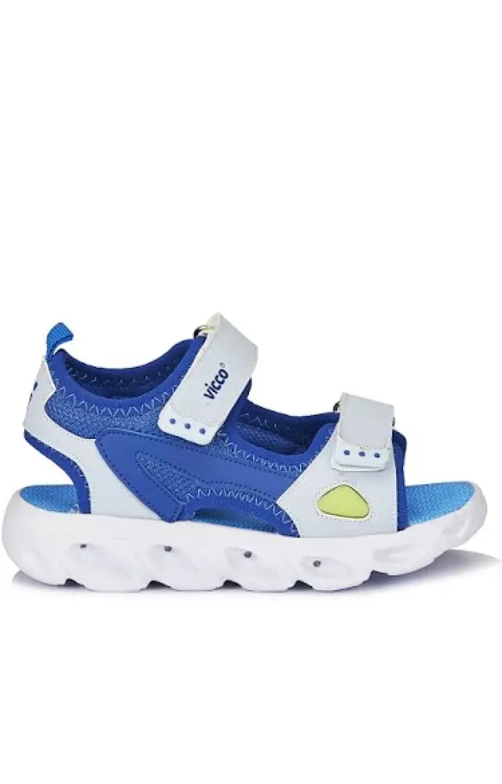 Vicco Roy Erkek Çocuk Işıklı Sandalet Ayakkabı (26-30)  21Y 332.188 Pe
