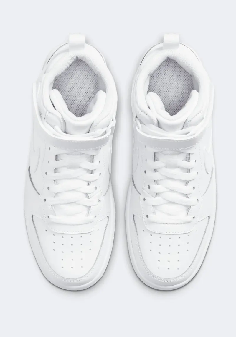 Nike Court Borough Mid 2 (Gs) Spor Ayakkabı - Beyaz