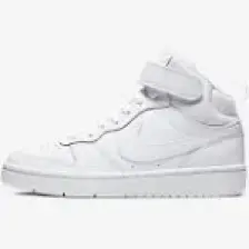 Nike Court Borough Mid 2 (Gs) Spor Ayakkabı - Beyaz