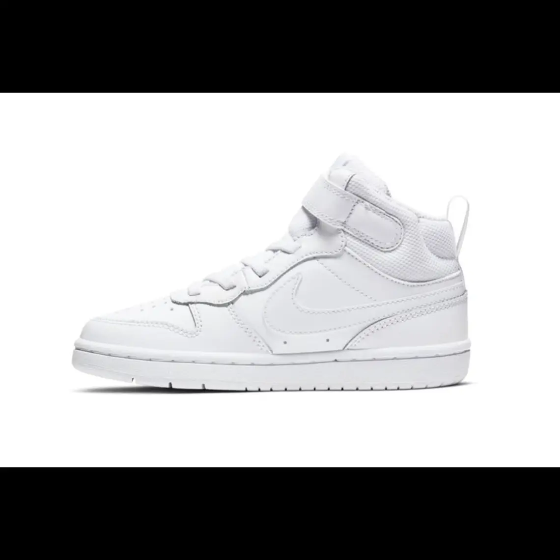 Nike Court Borough Mid 2 (Gs) Spor Ayakkabı - Beyaz