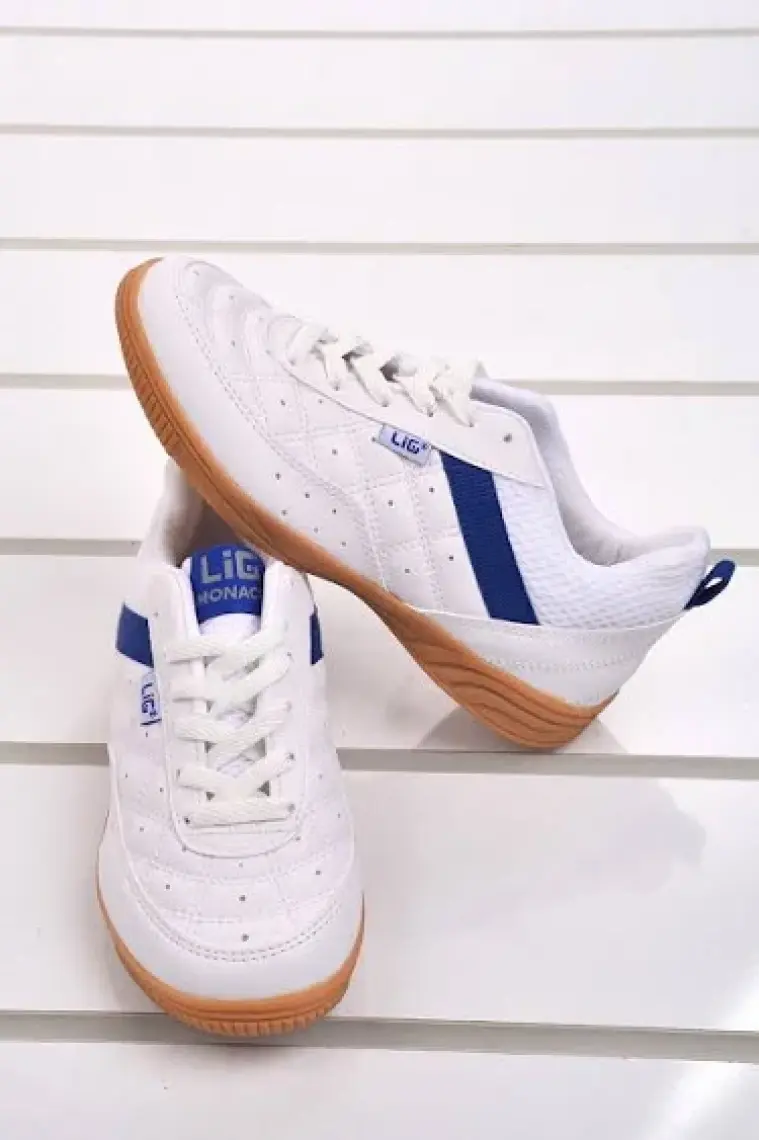 Lig Futsal Salon Parkur Ayakkabısı Beyaz Monaco