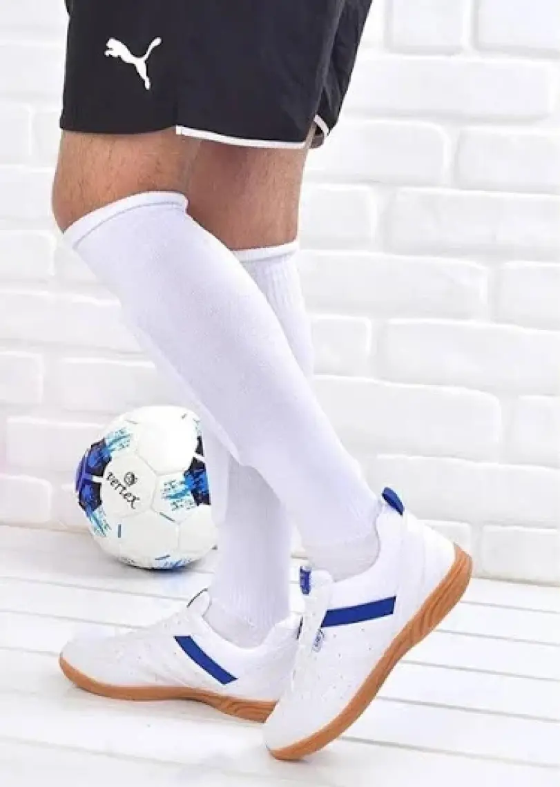 Lig Futsal Salon Parkur Ayakkabısı Beyaz Monaco