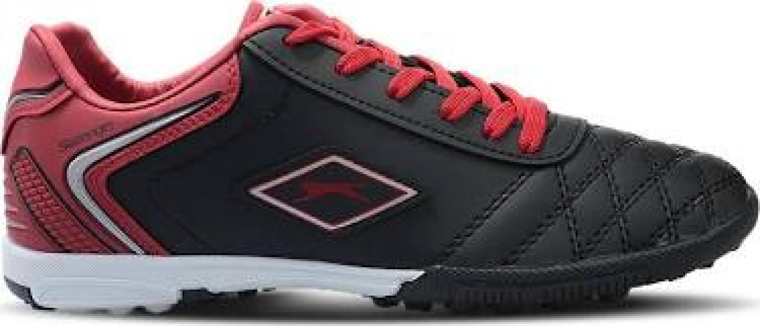 Slazenger HUGO HS Erkek Halısaha Futbol Ayakkabısı Siyah / Kırmızı