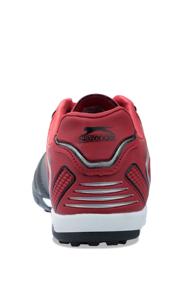 Slazenger HUGO HS Erkek Çocuk Halısaha Futbol Ayakkabısı Siyah / Kırmızı