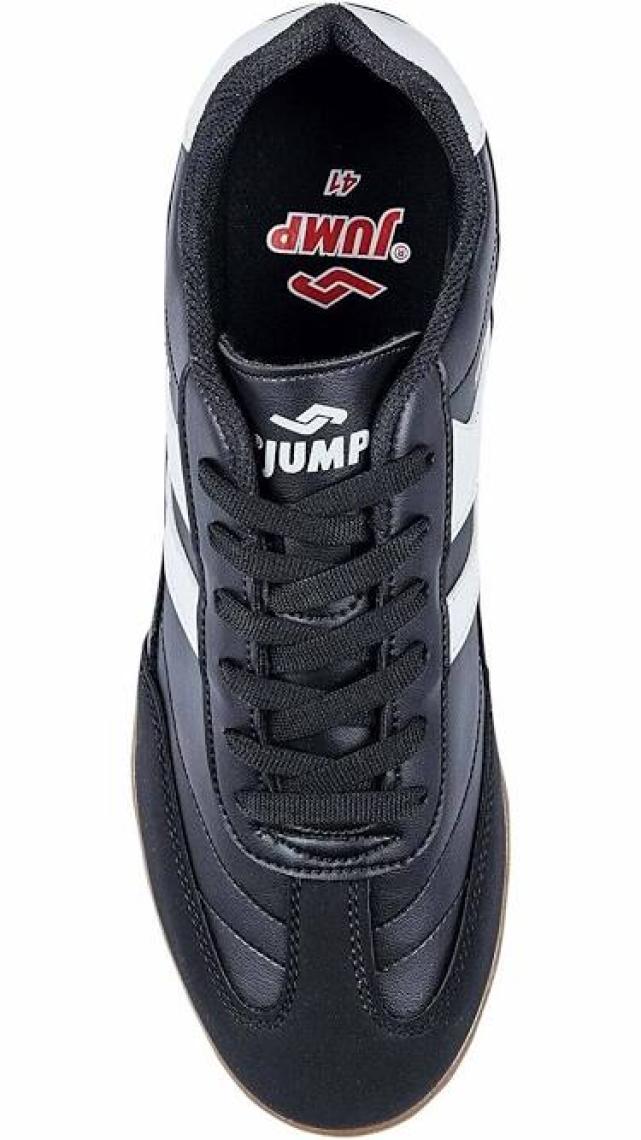 Jump 18089 Siyah - Beyaz Halı Saha Krampon Salon Futbol Ayakkabısı