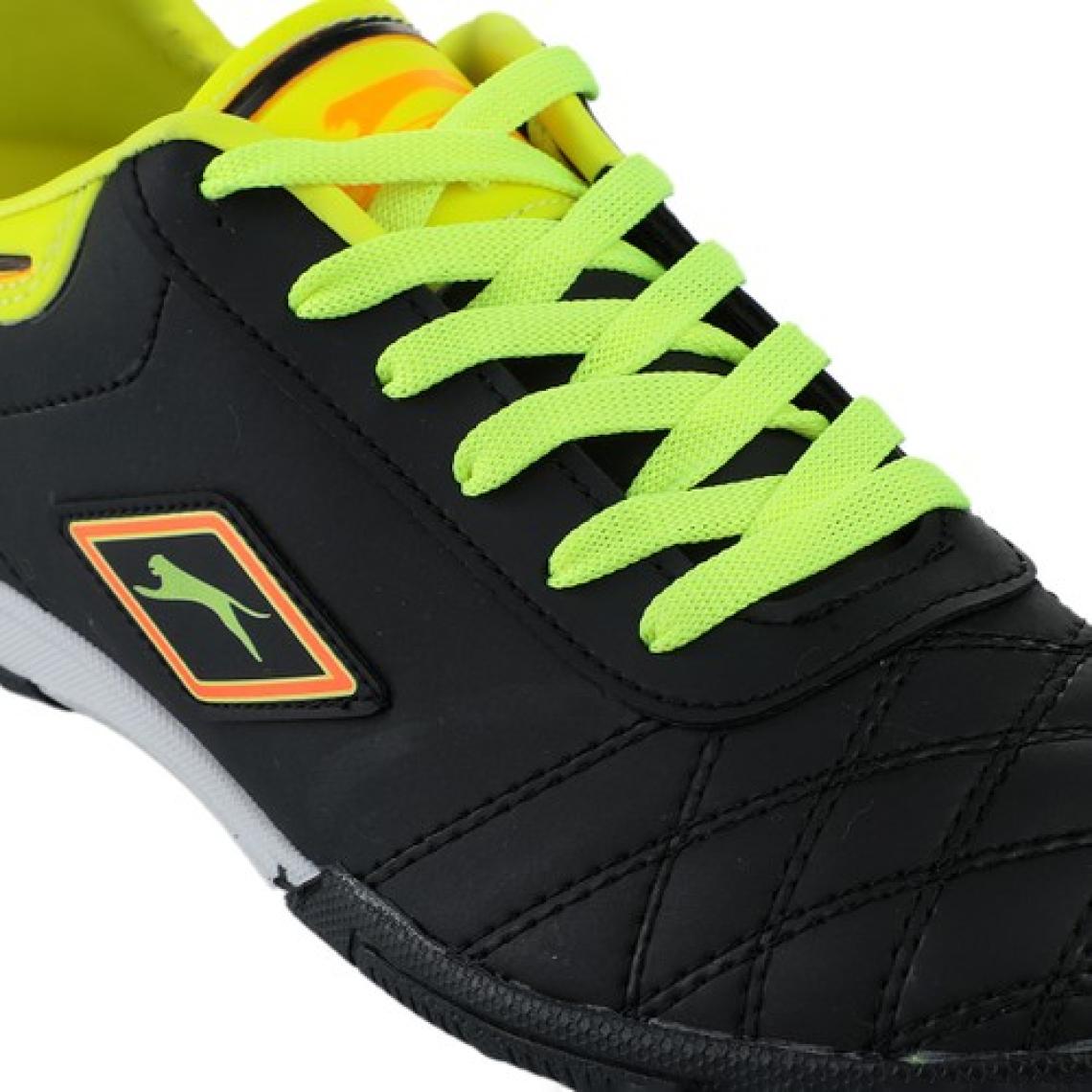 Slazenger HUGO HS Erkek Çocuk Halısaha Futbol Ayakkabısı Siyah / Sarı