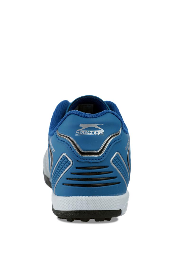 Slazenger HUGO HS Erkek Çocuk Halısaha Futbol Ayakkabısı Gri / Mavi