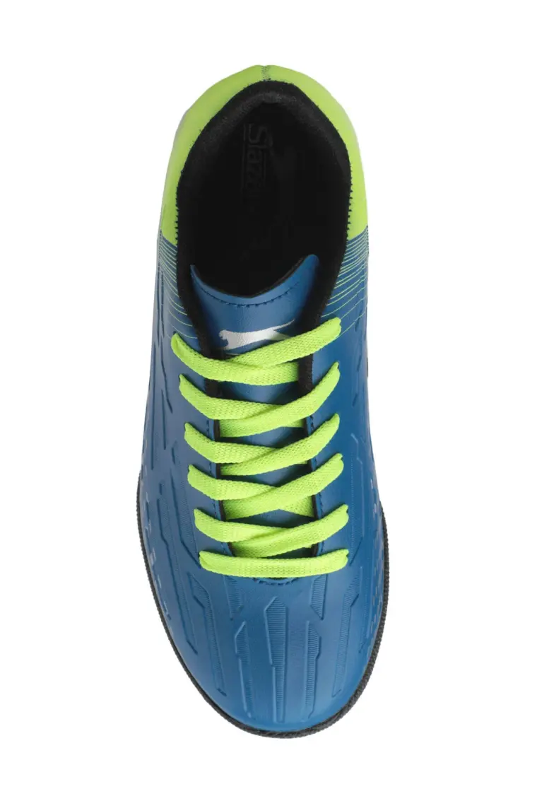 Slazenger SCORE I HS Erkek Çocuk Halısaha Futbol Ayakkabısı Mavi / Sarı