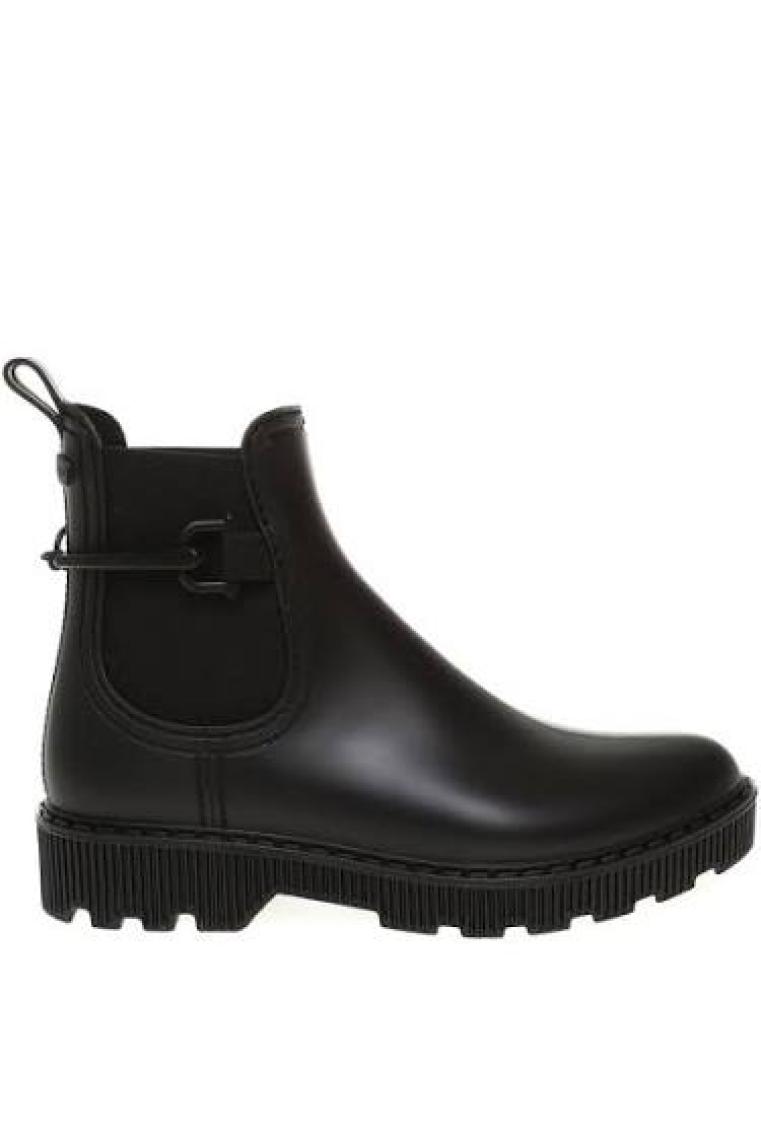Igor W10264 Soho Metal Kadın Siyah Yağmur Çizmesi