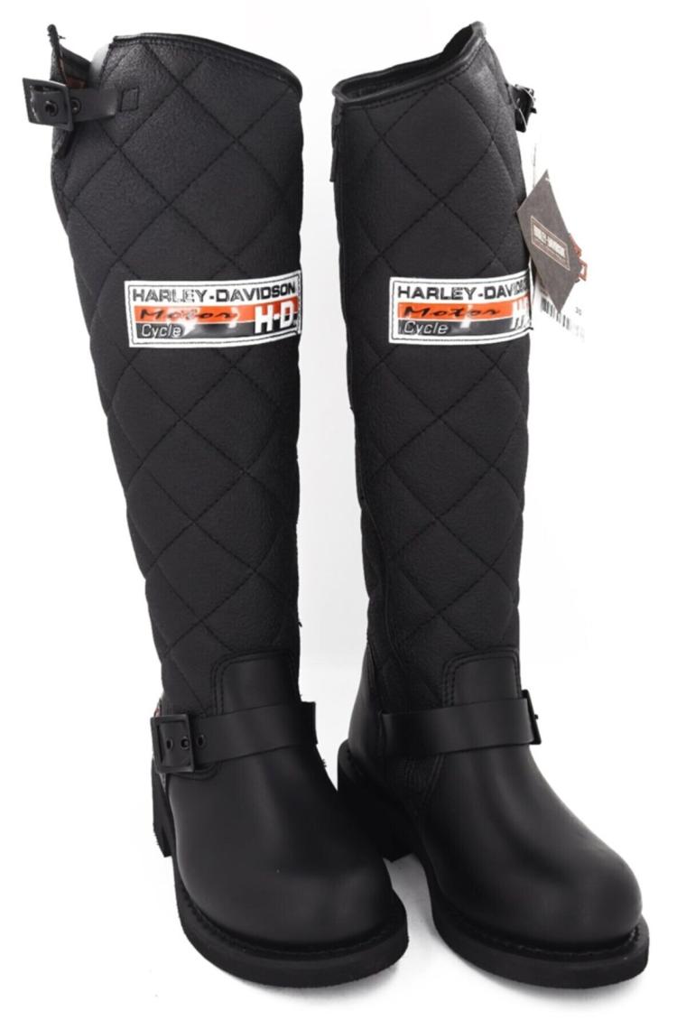 Harley Davidson Laconia Hi Black Unisex Çizme