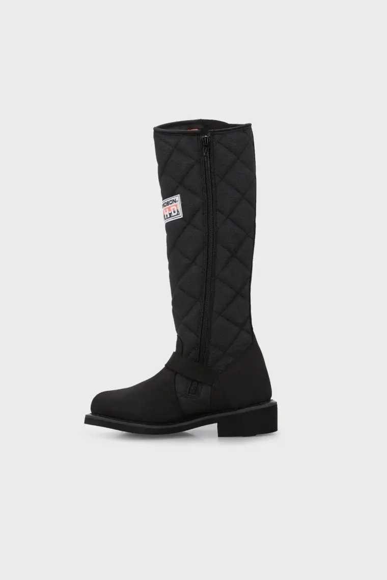 Harley Davidson Laconia Hi 646 Black Nubuk Kadın Çizme