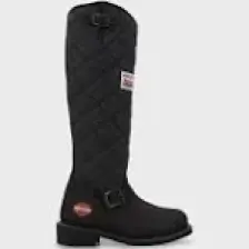 Harley Davidson Laconia Hi 646 Black Nubuk Kadın Çizme