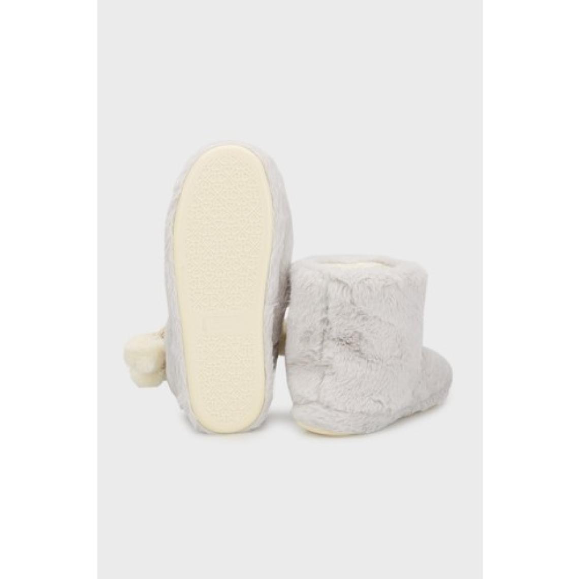 Lela Yumuşak Dokulu Peluş Ponponlu Panduf Bayan Panduf 6722003