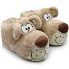Twigy Fibert Kadın, Garson Boy Hayvanlı Panduf Bej 36/41 AA0625