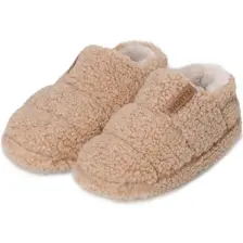 Peluche Camel Teddy Women Slipper Kadın Günlük Ev Pandufu Ted-Kcl Krem
