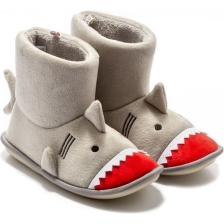 Twigy New Shark Kadın,garson Boy Ev Botu Gri 36/41 AA0008