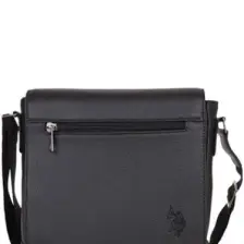 U.S. Polo Assn. PLEVR8425 Çapraz Askılı Erkek Çantası Siyah