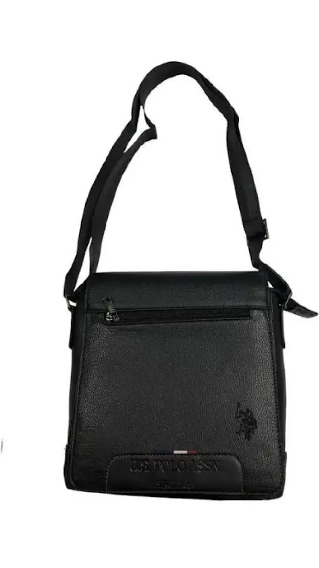 U.S. Polo Assn. PLEVR8425 Çapraz Askılı Erkek Çantası Siyah