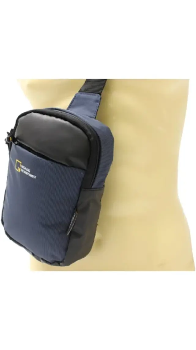 M 1019 Mega Bag Unisex Göğüs Çapraz Çanta, Portföy Çanta