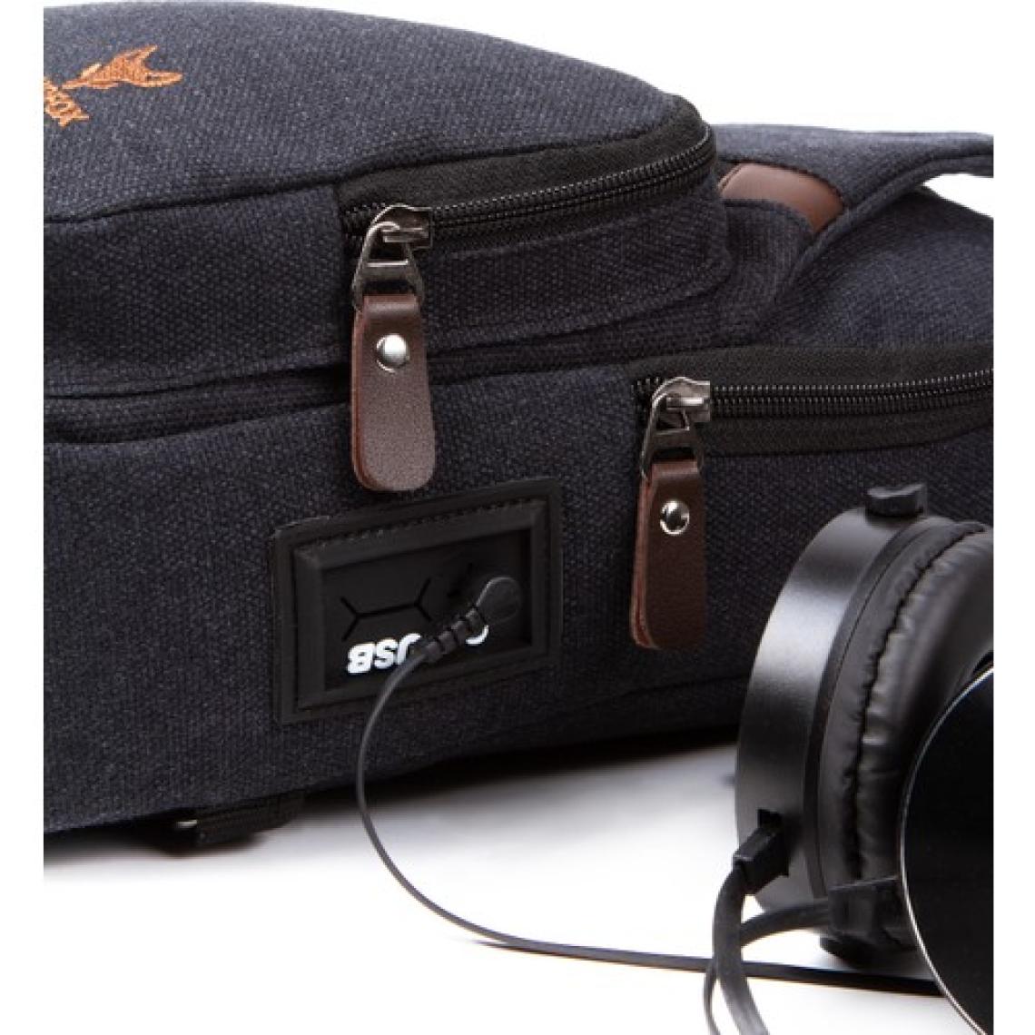 Kindfox Kanvas Portatif Çapraz Çanta