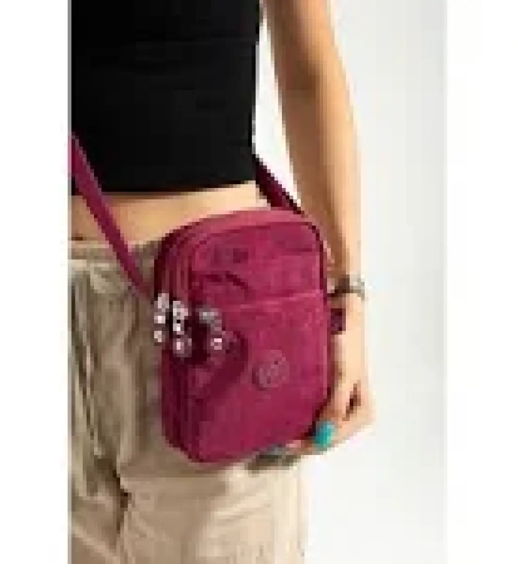 Mega Bag M 227 Mega Bag Krinkıl Kumaş Unisex Küçük Omuz Çantası, Telefonluk
