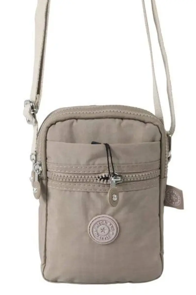 Mega Bag M 227 Mega Bag Krinkıl Kumaş Unisex Küçük Omuz Çantası, Telefonluk