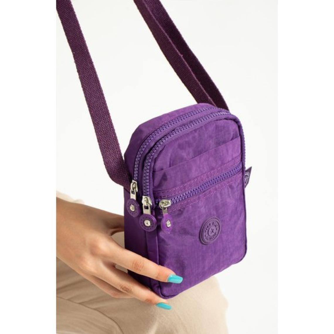 Mega Bag M 227 Mega Bag Krinkıl Kumaş Unisex Küçük Omuz Çantası, Telefonluk