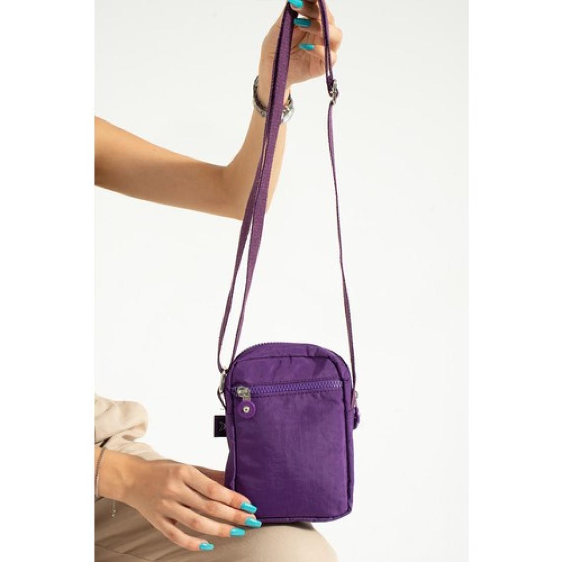Mega Bag M 227 Mega Bag Krinkıl Kumaş Unisex Küçük Omuz Çantası, Telefonluk