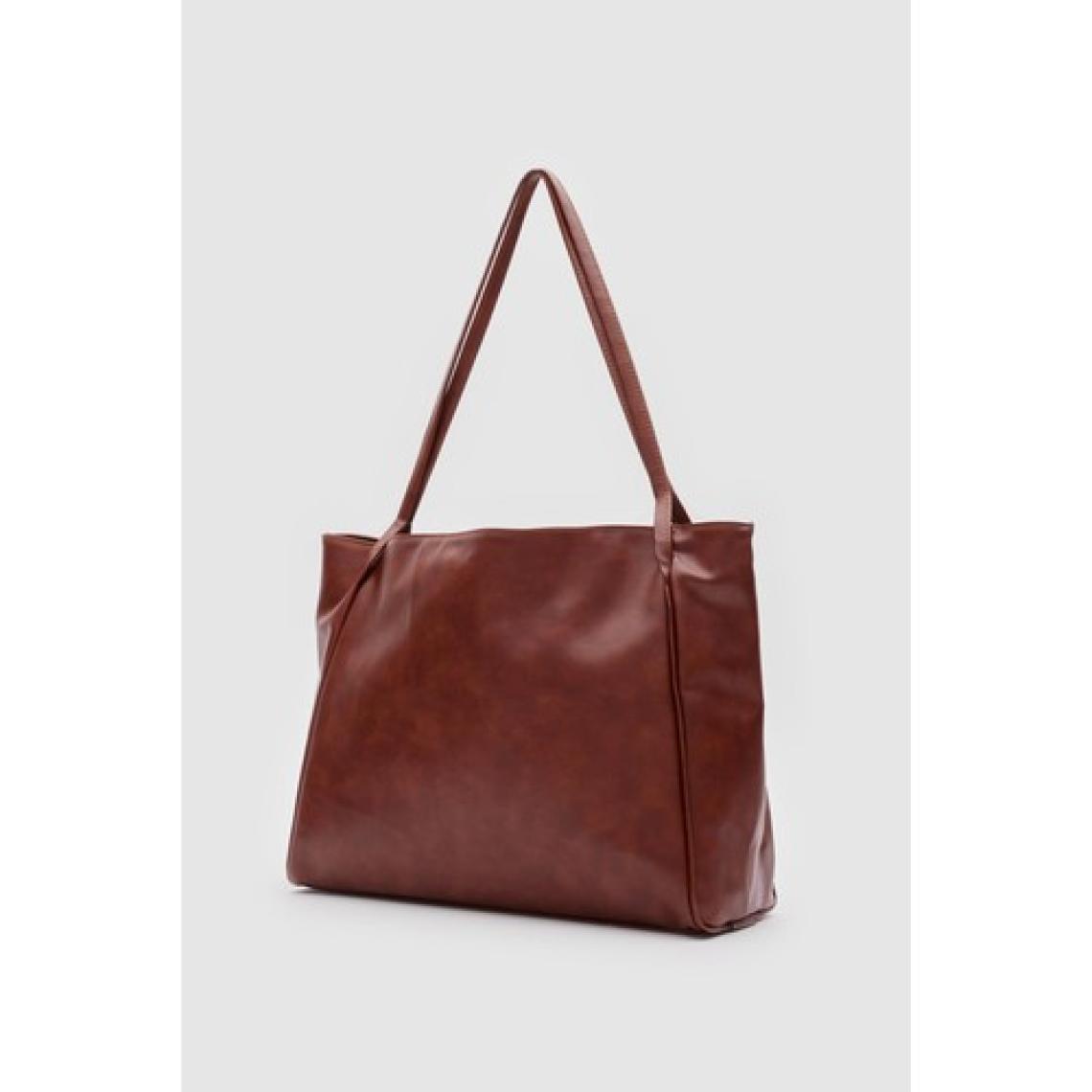 Shule Bags Bigger Kadın Omuz Çantası Oslo Taba