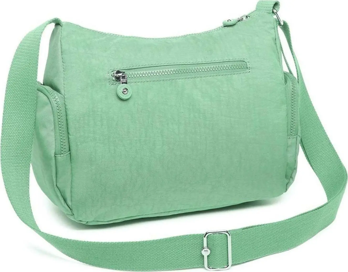 Smart Bags Krinkıl Kumaş Su Geçirmez Kadın Çapraz Çanta BC 1115 - Açık Yeşil