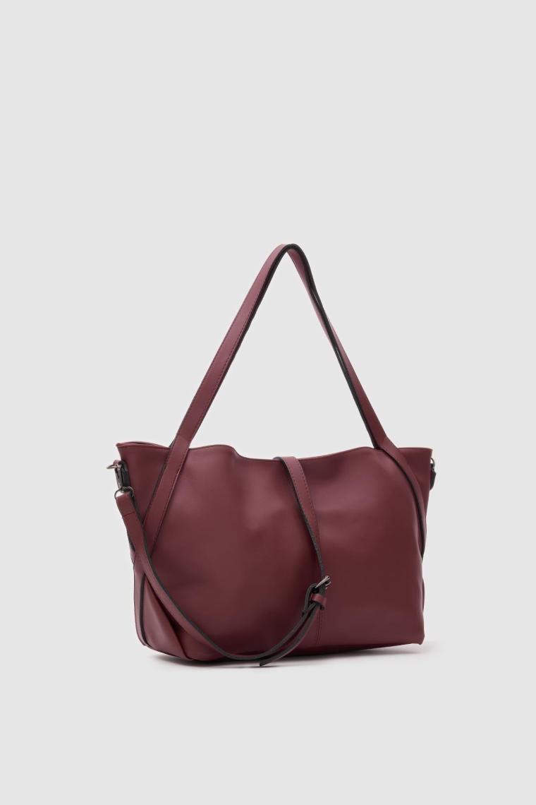 Shule Bags Basic Omuz Çantası Marguet Bordo