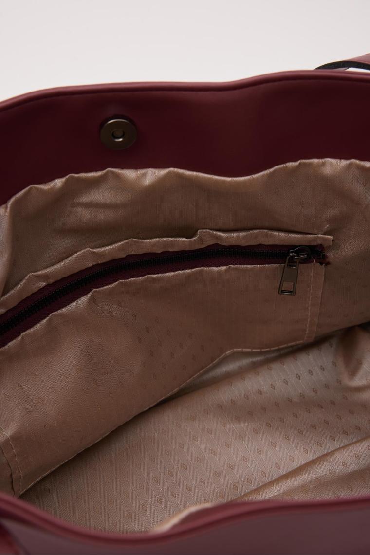 Shule Bags Basic Omuz Çantası Marguet Bordo