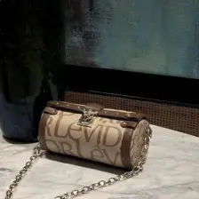 Levidor Taba Silindir Şekilli Omuz Çantası