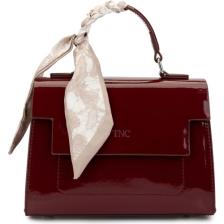 Tamer Tanca Kadın Vegan Bordo Rugan Kol Çantası 921 26760 Bn Canta SK24-25 Bordo Rgn