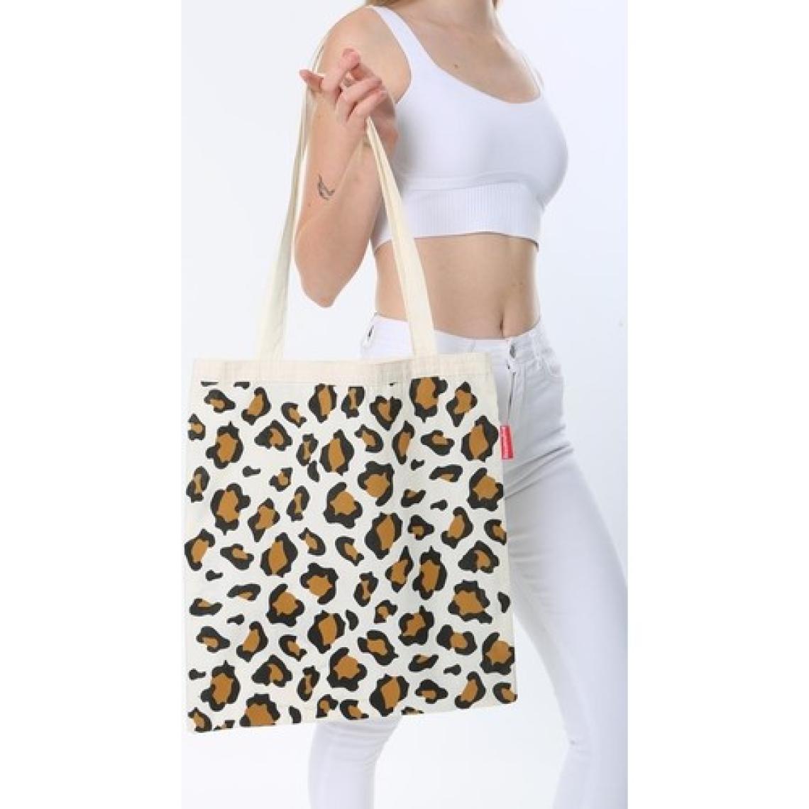 Baghashtag Leopar Desenli Bez Çanta