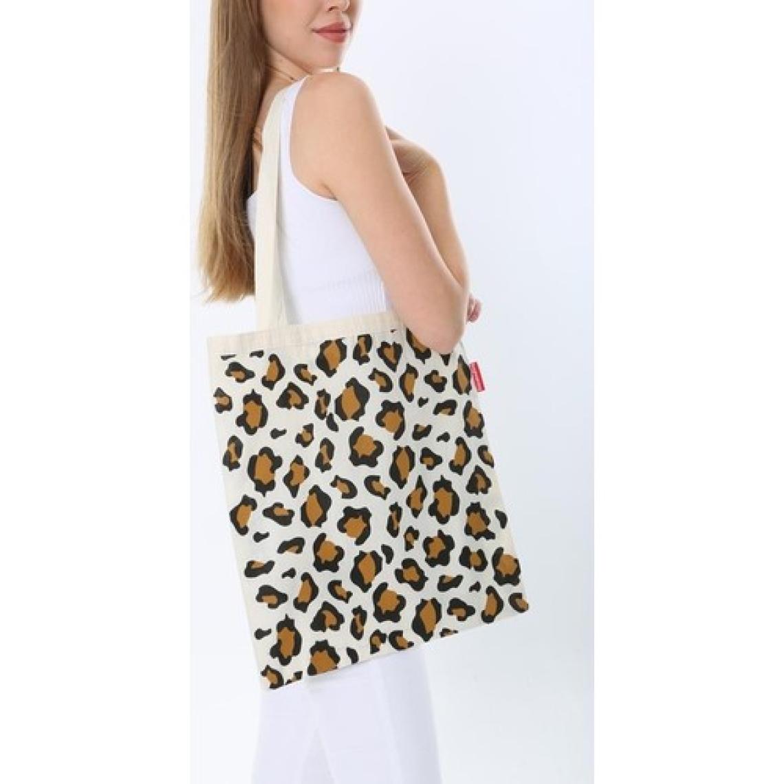 Baghashtag Leopar Desenli Bez Çanta
